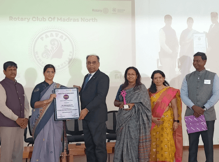 Rotary Club of Madras - Imagine Award of Excellence 2023
