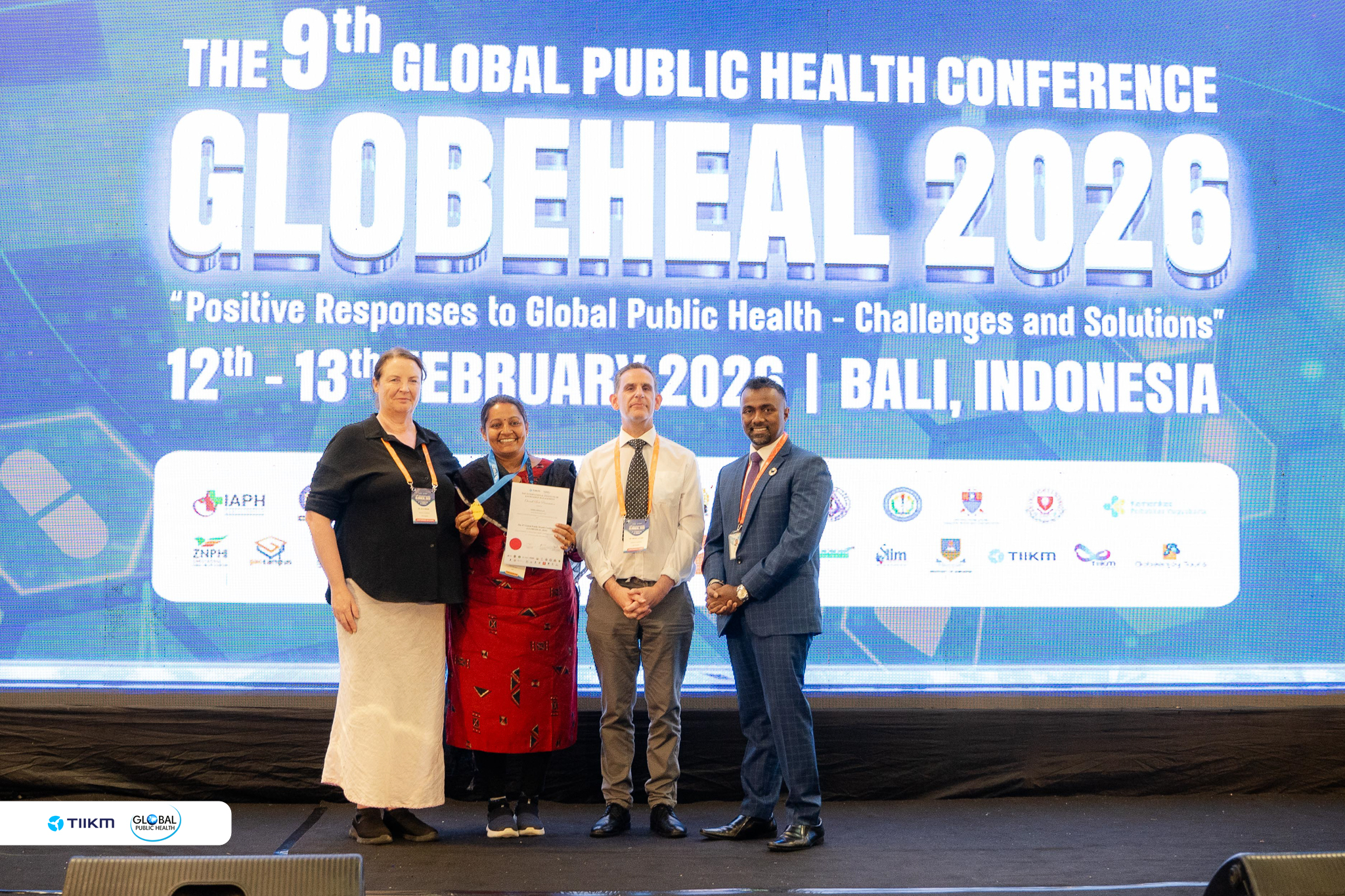 Overall Best Presenter - Globeheal 2026
